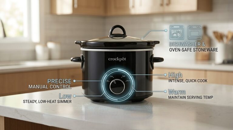 The Crock-Pot 2-Quart Manual Slow Cooker
