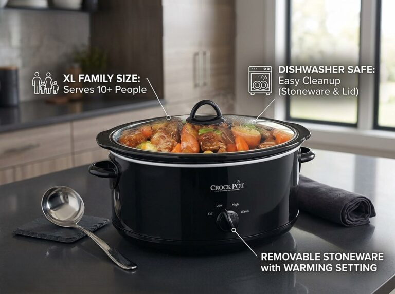 Crock-Pot 8-Quart Manual Slow Cooker: A Practical Guide for Cooking in Bulk